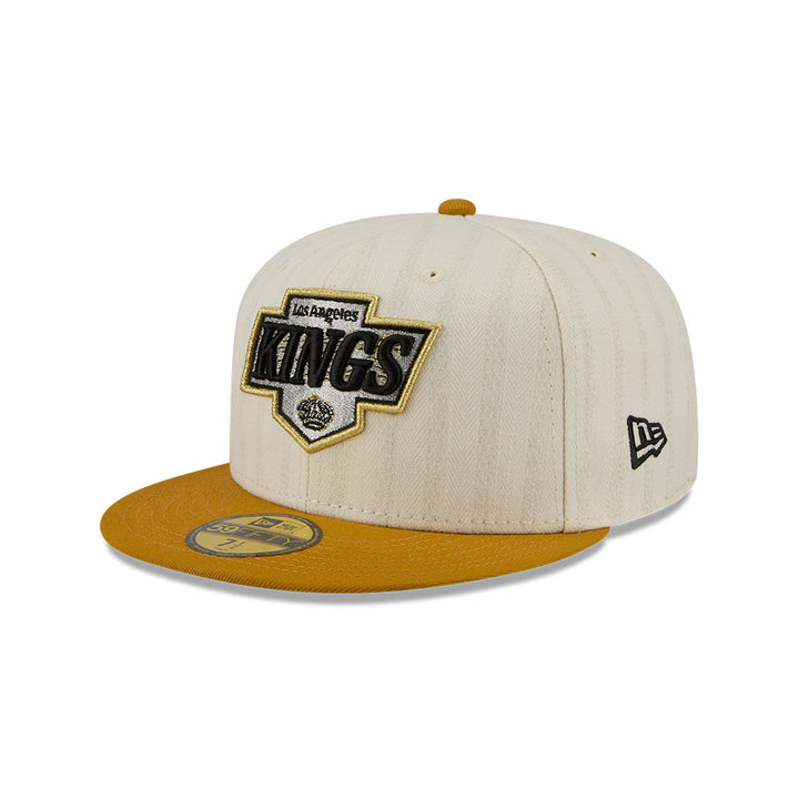 หมวกแก๊ป New Era รุ่น 59Fifty Day Los Angeles Kings Chrome White 59Fifty Cap