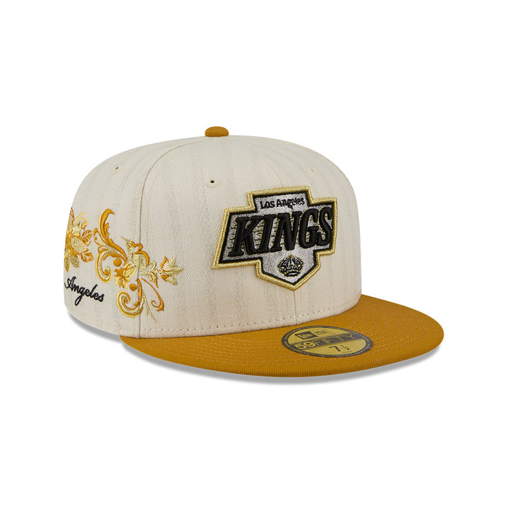 หมวกแก๊ป New Era รุ่น 59Fifty Day Los Angeles Kings Chrome White 59Fifty Cap