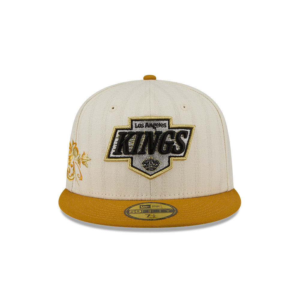 หมวกแก๊ป New Era รุ่น 59Fifty Day Los Angeles Kings Chrome White 59Fifty Cap