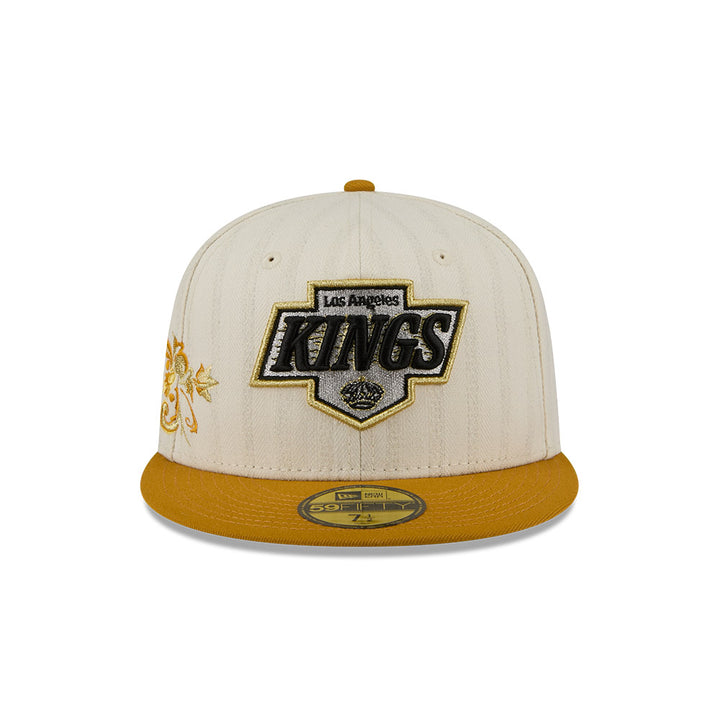 หมวกแก๊ป New Era รุ่น 59Fifty Day Los Angeles Kings Chrome White 59Fifty Cap