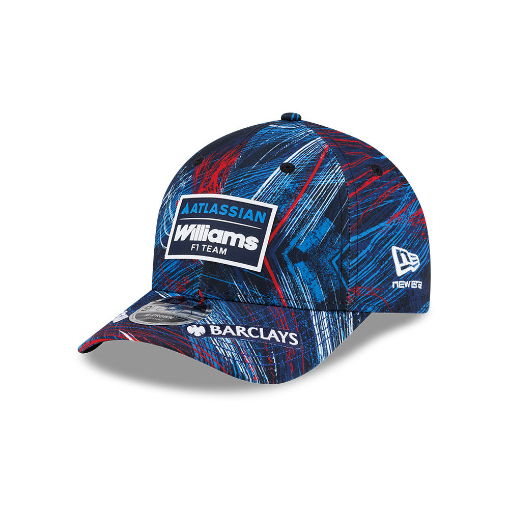 หมวกแก๊ป New Era รุ่น Atlassian Williams F1 Team Silverstone Race Navy 9Forty Cap