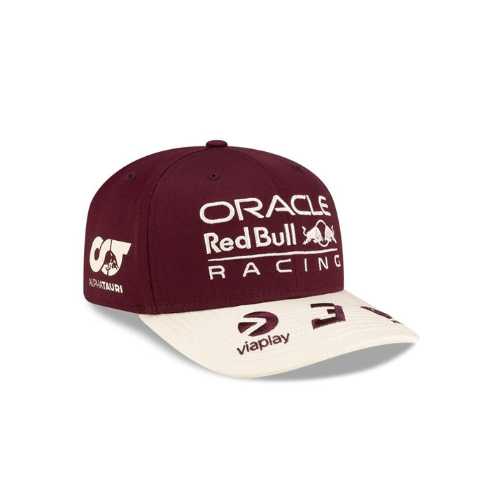 หมวกแก๊ป New Era รุ่น Red Bull Racing Max Verstappen Austin Race Maroon Blue 9Seventy Stretch Snap Cap