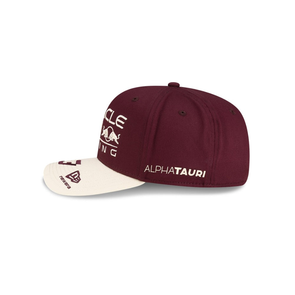 หมวกแก๊ป New Era รุ่น Red Bull Racing Max Verstappen Austin Race Maroon Blue 9Seventy Stretch Snap Cap