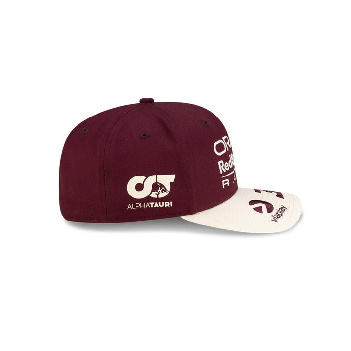 หมวกแก๊ป New Era รุ่น Red Bull Racing Max Verstappen Austin Race Maroon Blue 9Seventy Stretch Snap Cap