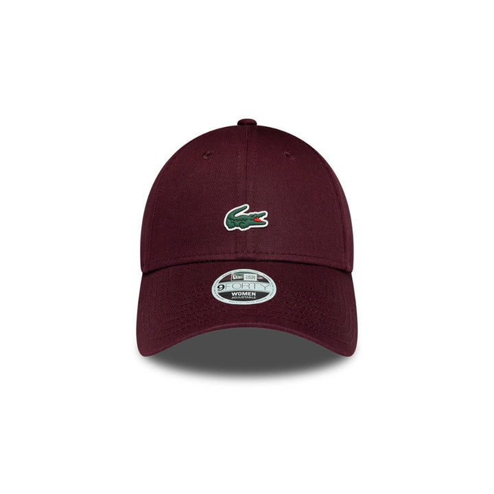หมวกแก๊ป New Era รุ่น New Era X Lacoste Maroon Women 9Forty Cap