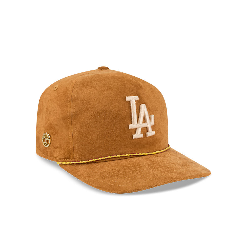 หมวกแก๊ป New Era รุ่น New Era X Timberland X MLB Los Angeles Dodgers Premium Suede Wheat 19Twenty Cap