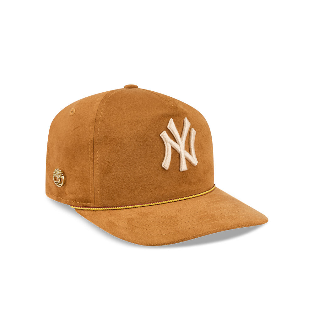 หมวกแก๊ป New Era รุ่น New Era X Timberland X MLB New York Yankees Premium Suede Wheat 19Twenty Cap