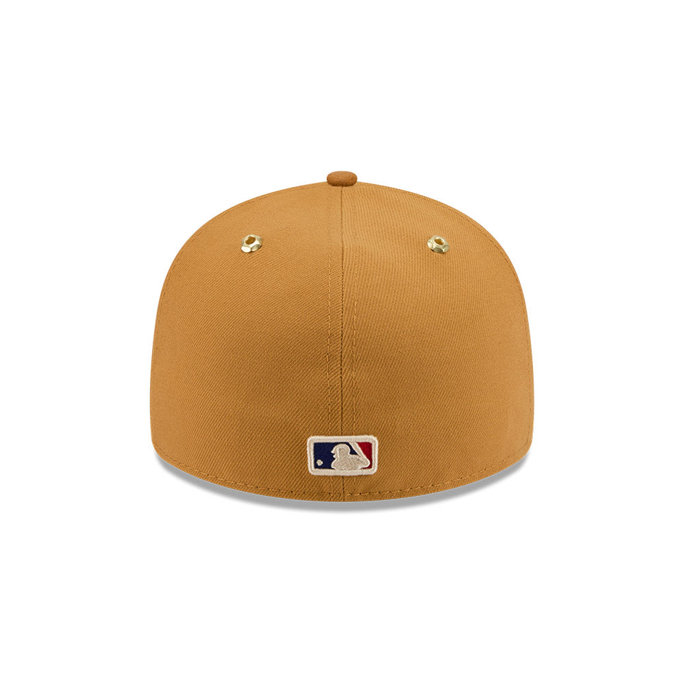 หมวกแก๊ป New Era รุ่น New Era X Timberland X MLB Los Angeles Dodgers Premium Suede Visor Wheat 59Fifty Cap