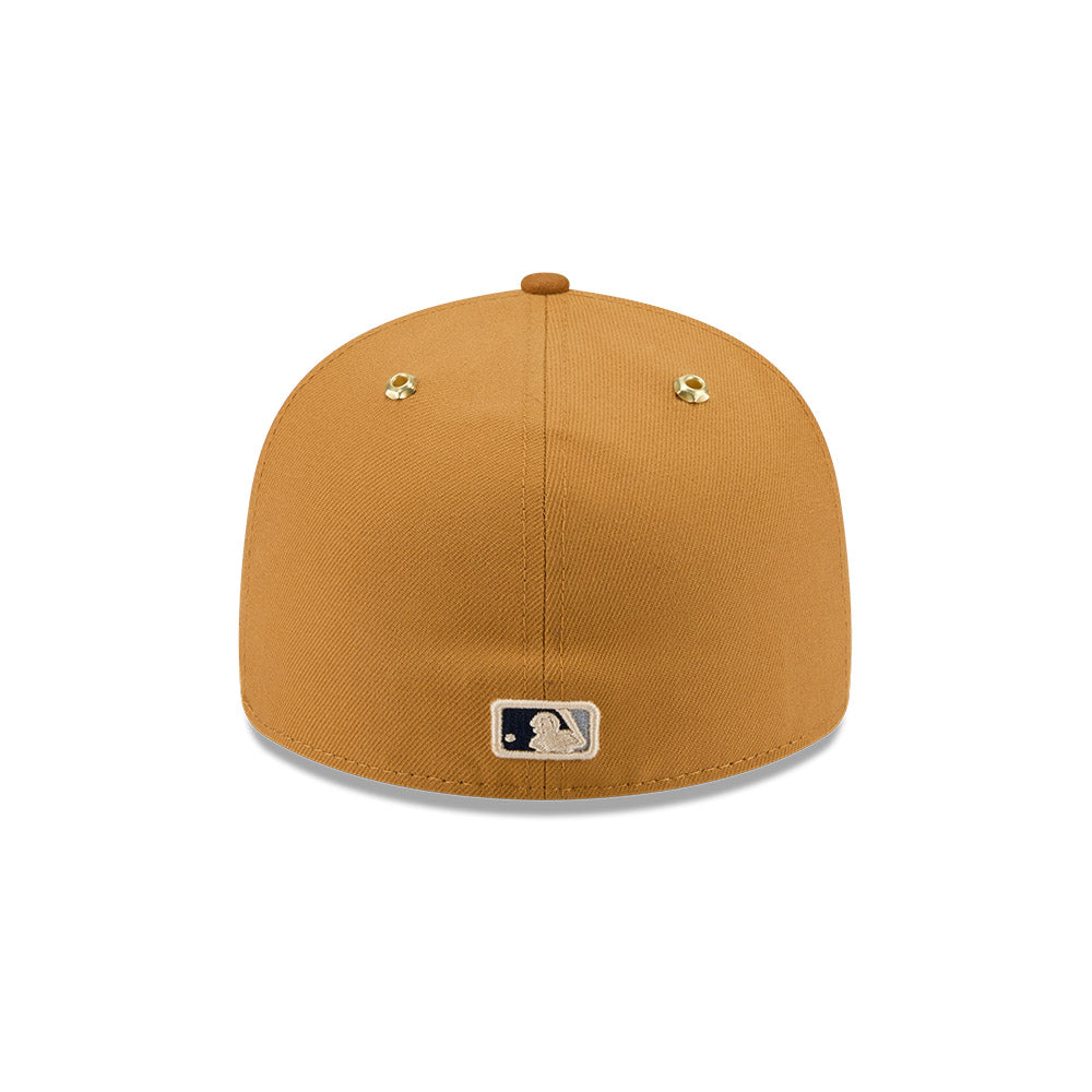 หมวกแก๊ป New Era รุ่น New Era X Timberland X MLB New York Yankees Premium Suede Visor Wheat 59Fifty Cap