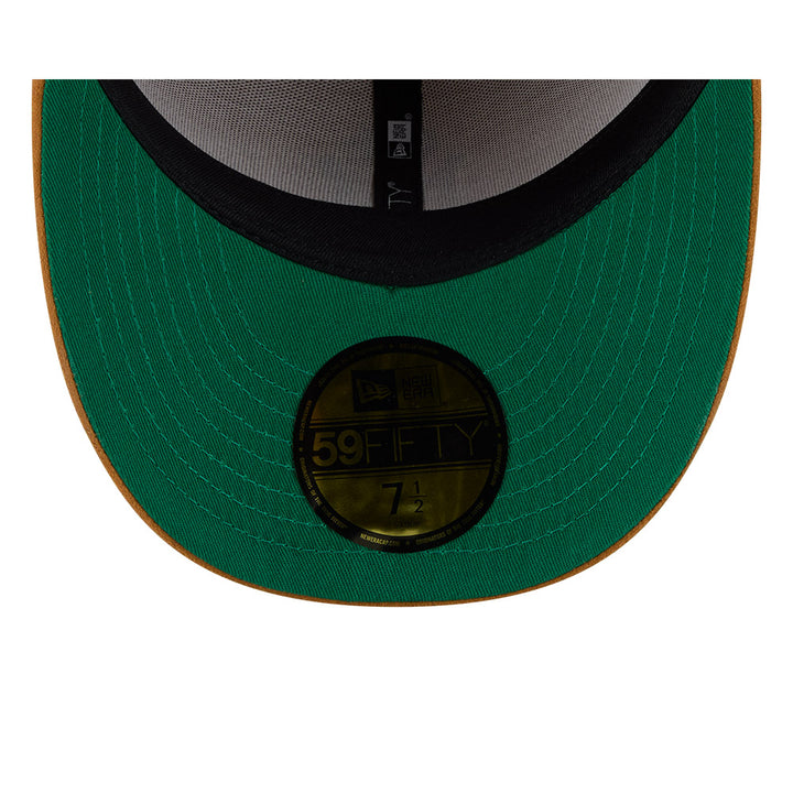 หมวกแก๊ป New Era รุ่น New Era X Timberland X MLB New York Yankees Premium Suede Visor Wheat 59Fifty Cap