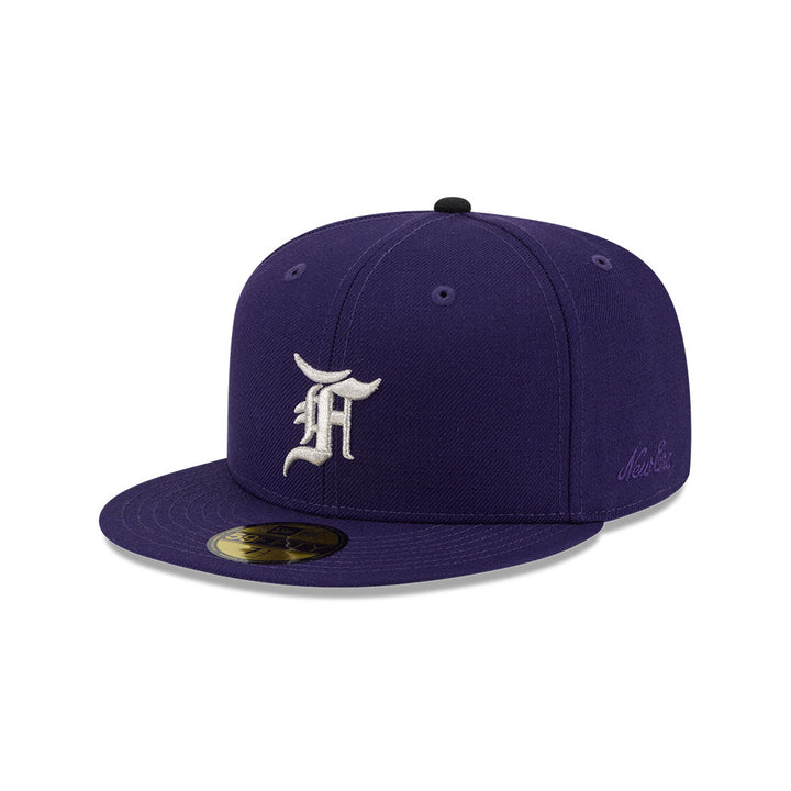 หมวกแก๊ป New Era รุ่น Fear Of God X Colorado Rockies Purple 59Fifty Cap