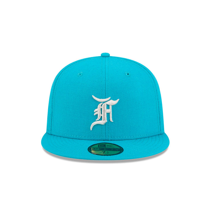 หมวกแก๊ป New Era รุ่น Fear Of God X Miami Marlins Teal 59Fifty Cap