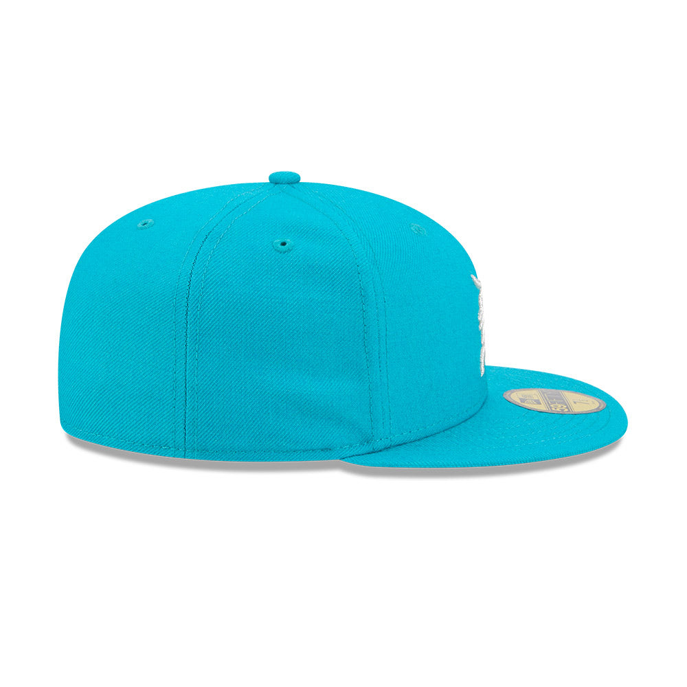 หมวกแก๊ป New Era รุ่น Fear Of God X Miami Marlins Teal 59Fifty Cap