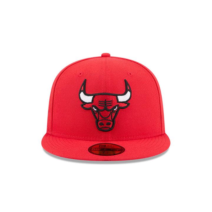 หมวกแก๊ป New Era รุ่น J Frost X NBA Chicago Bulls Red 59Fifty Cap