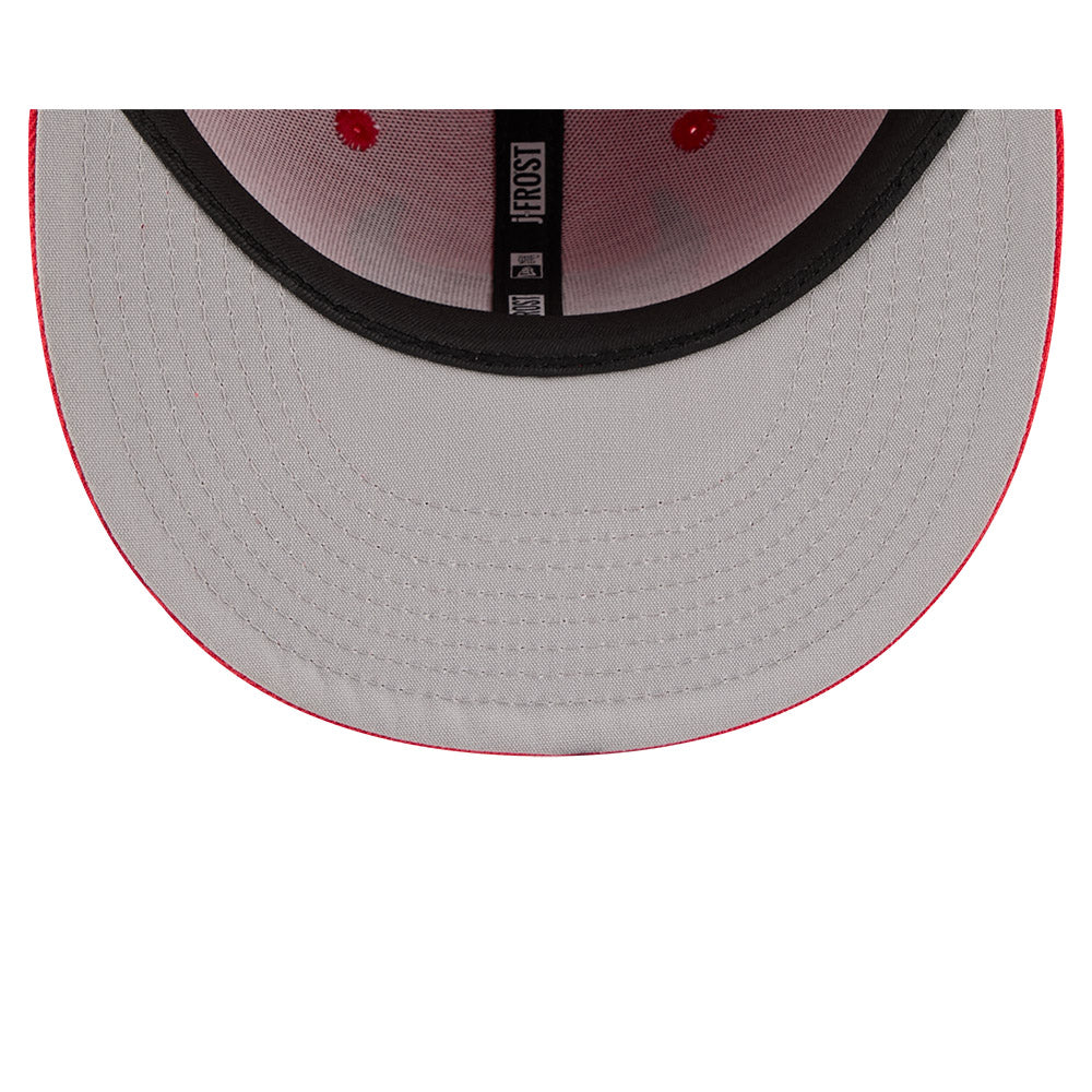หมวกแก๊ป New Era รุ่น J Frost X NBA Chicago Bulls Red 59Fifty Cap