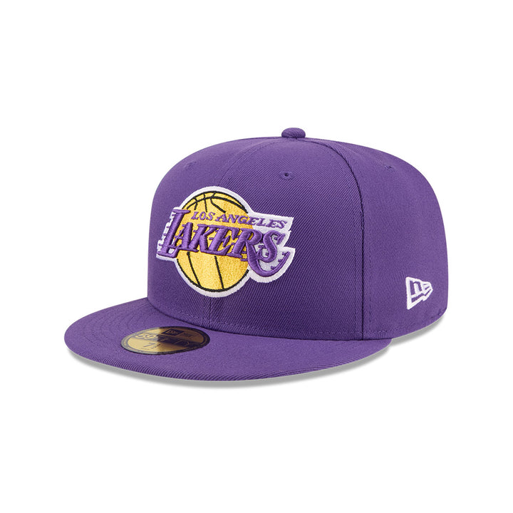 หมวกแก๊ป New Era รุ่น J Frost X NBA Los Angeles Lakers Purple 59Fifty Cap