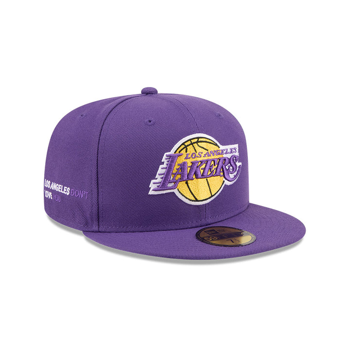 หมวกแก๊ป New Era รุ่น J Frost X NBA Los Angeles Lakers Purple 59Fifty Cap