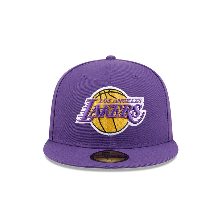 หมวกแก๊ป New Era รุ่น J Frost X NBA Los Angeles Lakers Purple 59Fifty Cap