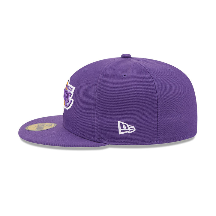 หมวกแก๊ป New Era รุ่น J Frost X NBA Los Angeles Lakers Purple 59Fifty Cap