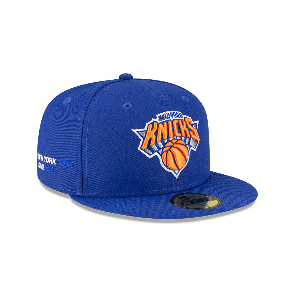 หมวกแก๊ป New Era รุ่น J Frost X NBA New York Knicks Med Blue 59Fifty Cap