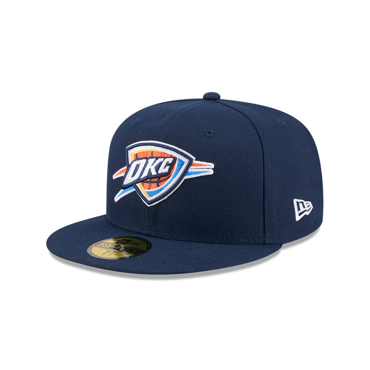 หมวกแก๊ป New Era รุ่น J Frost X NBA Oklahoma City Thunder Med Blue 59Fifty Cap