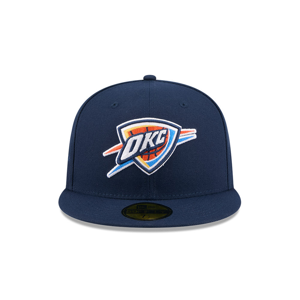 หมวกแก๊ป New Era รุ่น J Frost X NBA Oklahoma City Thunder Med Blue 59Fifty Cap