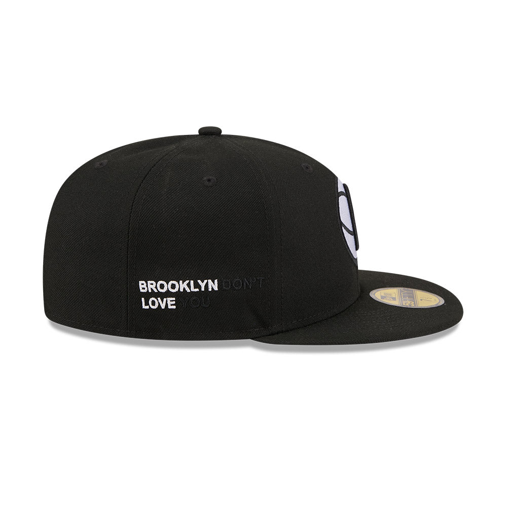 หมวกแก๊ป New Era รุ่น J Frost X NBA Brooklyn Nets Black 59Fifty Cap