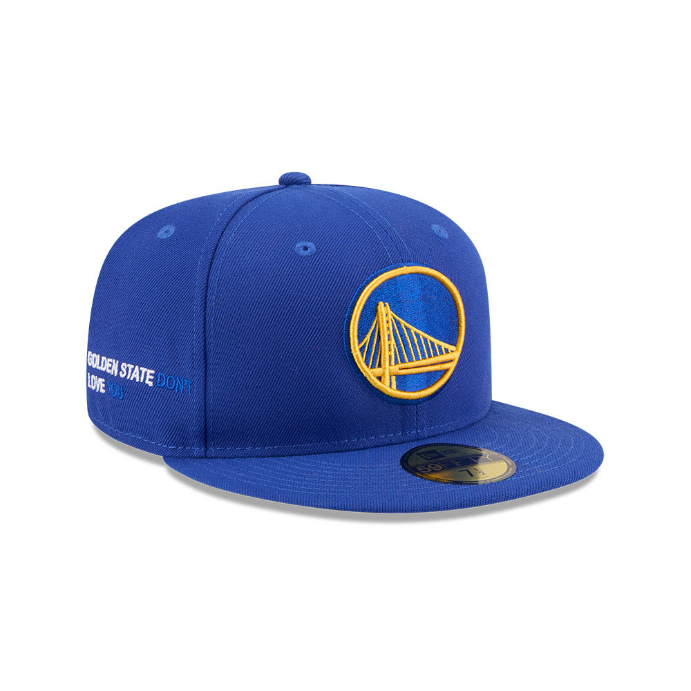 หมวกแก๊ป New Era รุ่น J Frost X NBA Golden State Warriors Med Blue 59Fifty Cap