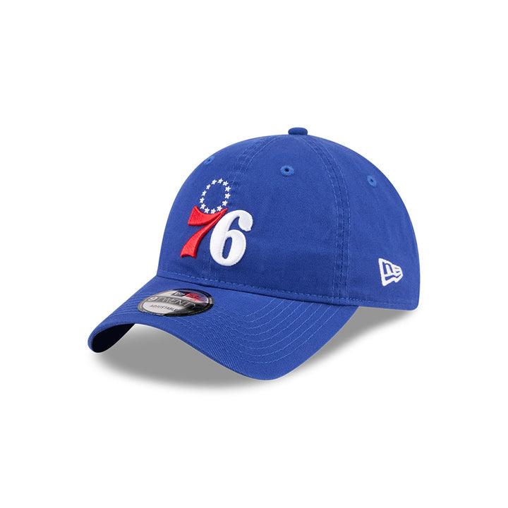 หมวกแก๊ป New Era รุ่น J Frost X NBA Philadelphia 76Ers Med Blue 9Twenty Cap