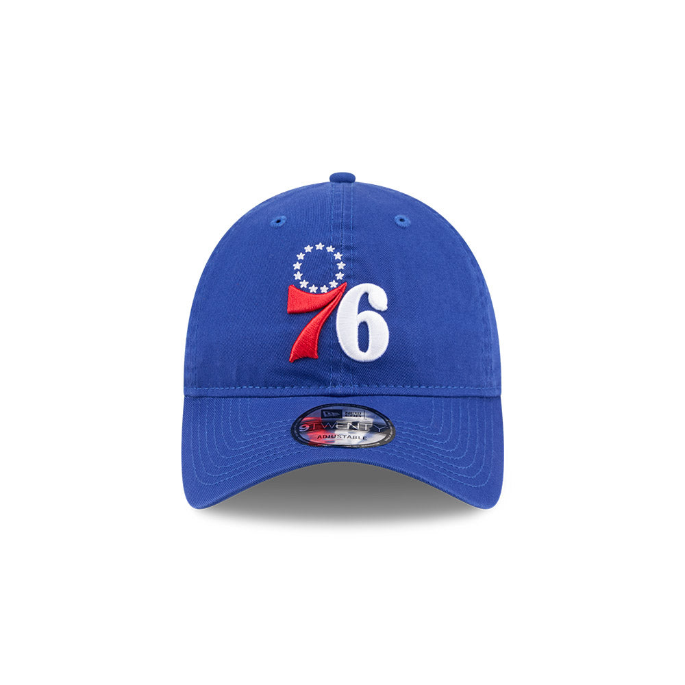 หมวกแก๊ป New Era รุ่น J Frost X NBA Philadelphia 76Ers Med Blue 9Twenty Cap