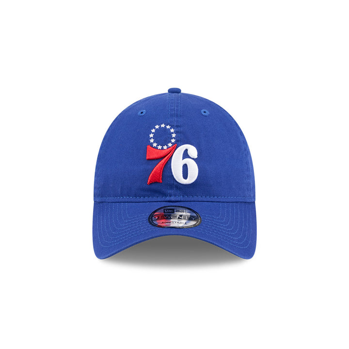 หมวกแก๊ป New Era รุ่น J Frost X NBA Philadelphia 76Ers Med Blue 9Twenty Cap