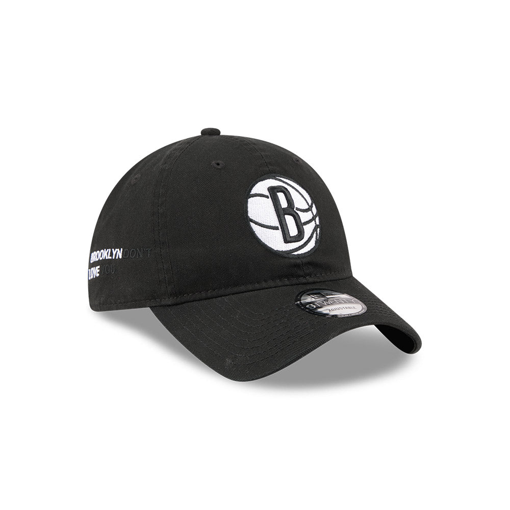 หมวกแก๊ป New Era รุ่น J Frost X NBA Brooklyn Nets Black 9Twenty Cap