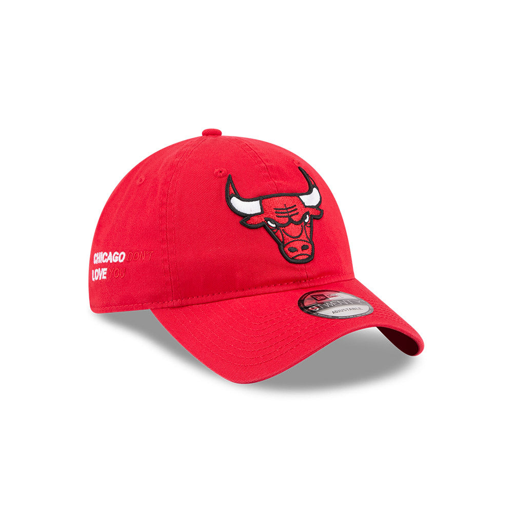 หมวกแก๊ป New Era รุ่น J Frost X NBA Chicago Bulls Red 9Twenty Cap