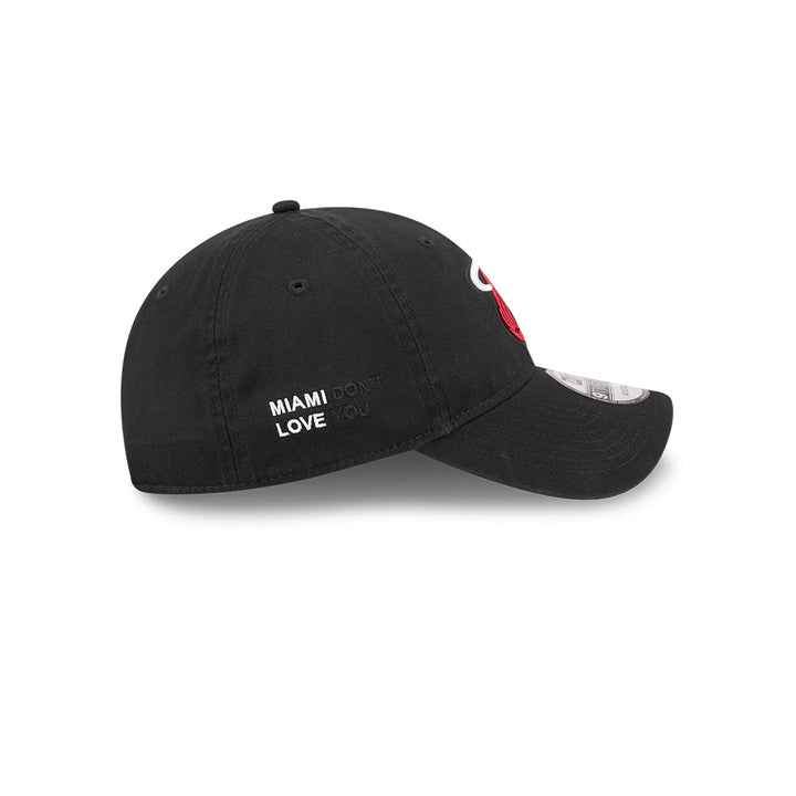 หมวกแก๊ป New Era รุ่น J Frost X NBA Miami Heat Black 9Twenty Cap