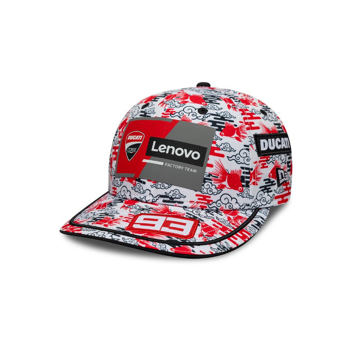 หมวกแก๊ป New Era รุ่น Ducati Japan Race White 9Fifty Low Profile Cap