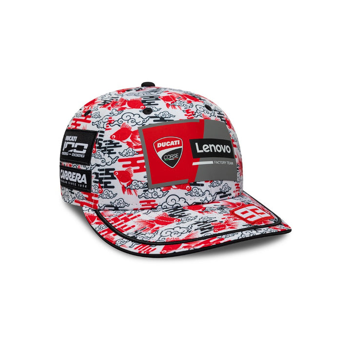 หมวกแก๊ป New Era รุ่น Ducati Japan Race White 9Fifty Low Profile Cap