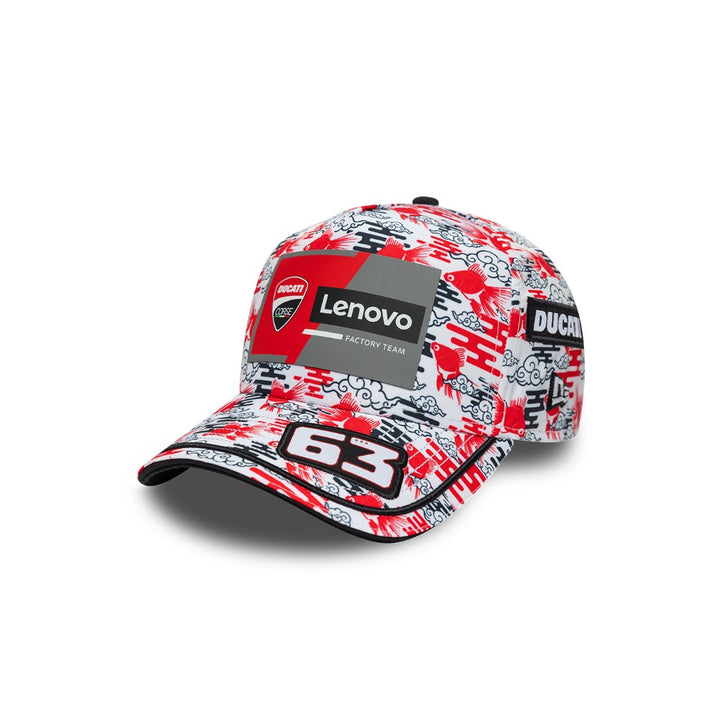 หมวกแก๊ป New Era รุ่น Ducati Japan Race White 9Forty E-Frame Cap