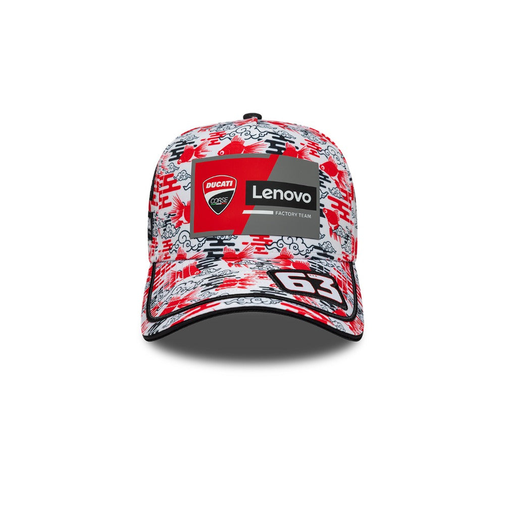 หมวกแก๊ป New Era รุ่น Ducati Japan Race White 9Forty E-Frame Cap