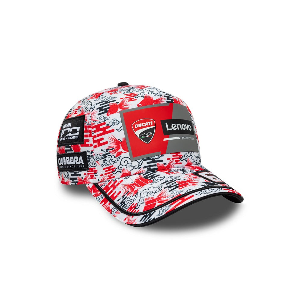 หมวกแก๊ป New Era รุ่น Ducati Japan Race White 9Forty E-Frame Cap