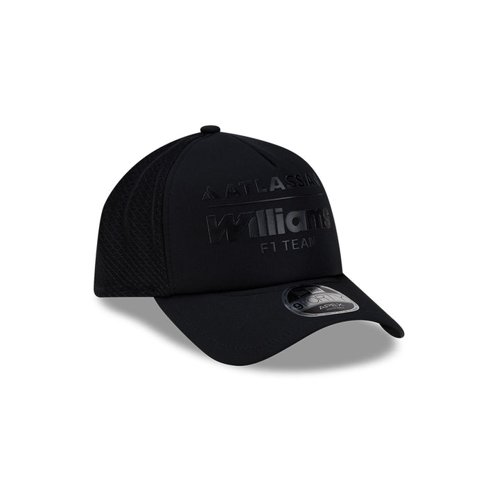 หมวกแก๊ป New Era รุ่น Atlassian Williams F1 Team Lifestyle Black 9Forty Apex Cap