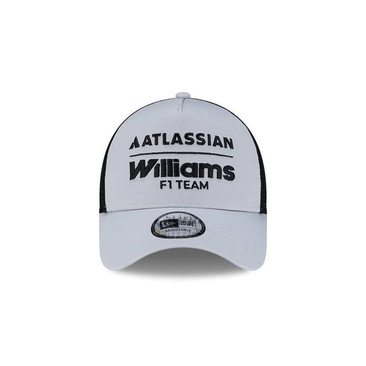 หมวกแก๊ป New Era รุ่น Atlassian Williams F1 Team Lifestyle Dark Grey 9Forty A-Frame Trucker Cap