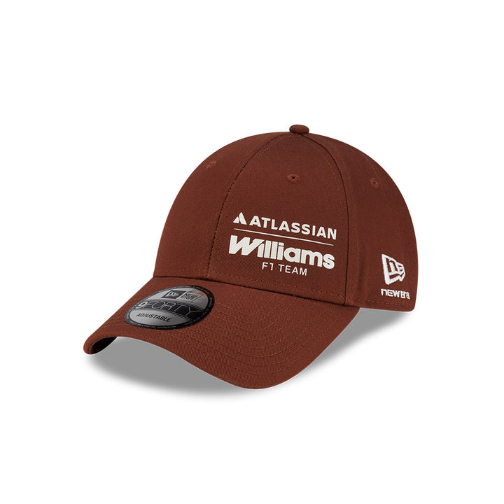หมวกแก๊ป New Era รุ่น Atlassian Williams F1 Team Lifestyle Brown 9Forty Cap