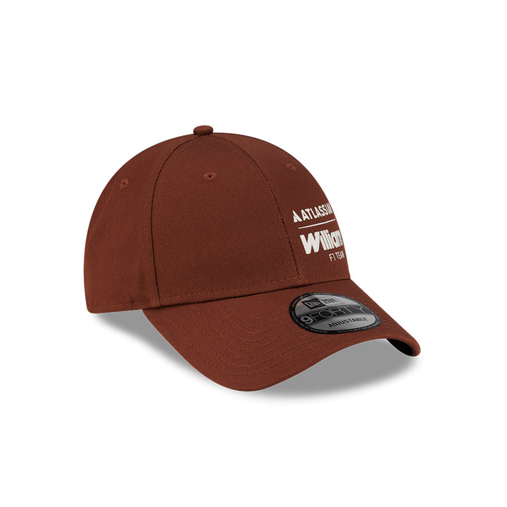 หมวกแก๊ป New Era รุ่น Atlassian Williams F1 Team Lifestyle Brown 9Forty Cap