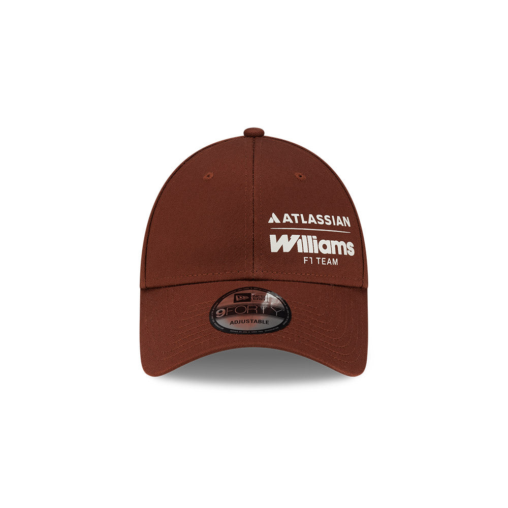 หมวกแก๊ป New Era รุ่น Atlassian Williams F1 Team Lifestyle Brown 9Forty Cap