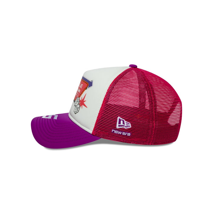 หมวกแก๊ป New Era รุ่น Red Bull Racing Vegas Race White 9Forty A-Frame Trucker Cap