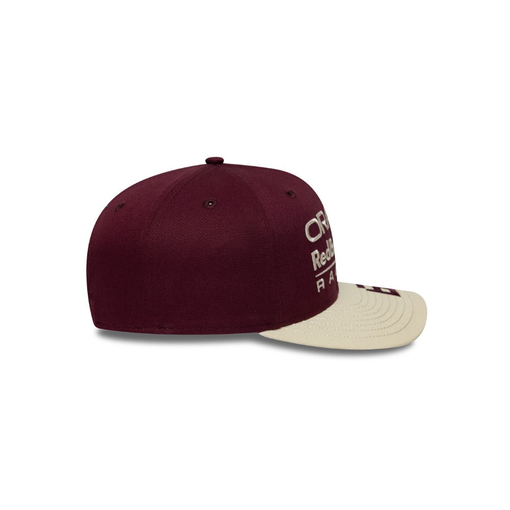 หมวกแก๊ป New Era รุ่น Red Bull Racing Austin Race Maroon 9Seventy Stretch Snap Cap