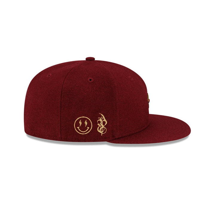 หมวกแก๊ป New Era รุ่น J Balvin X Ryan Castro Cardinal 59Fifty Cap