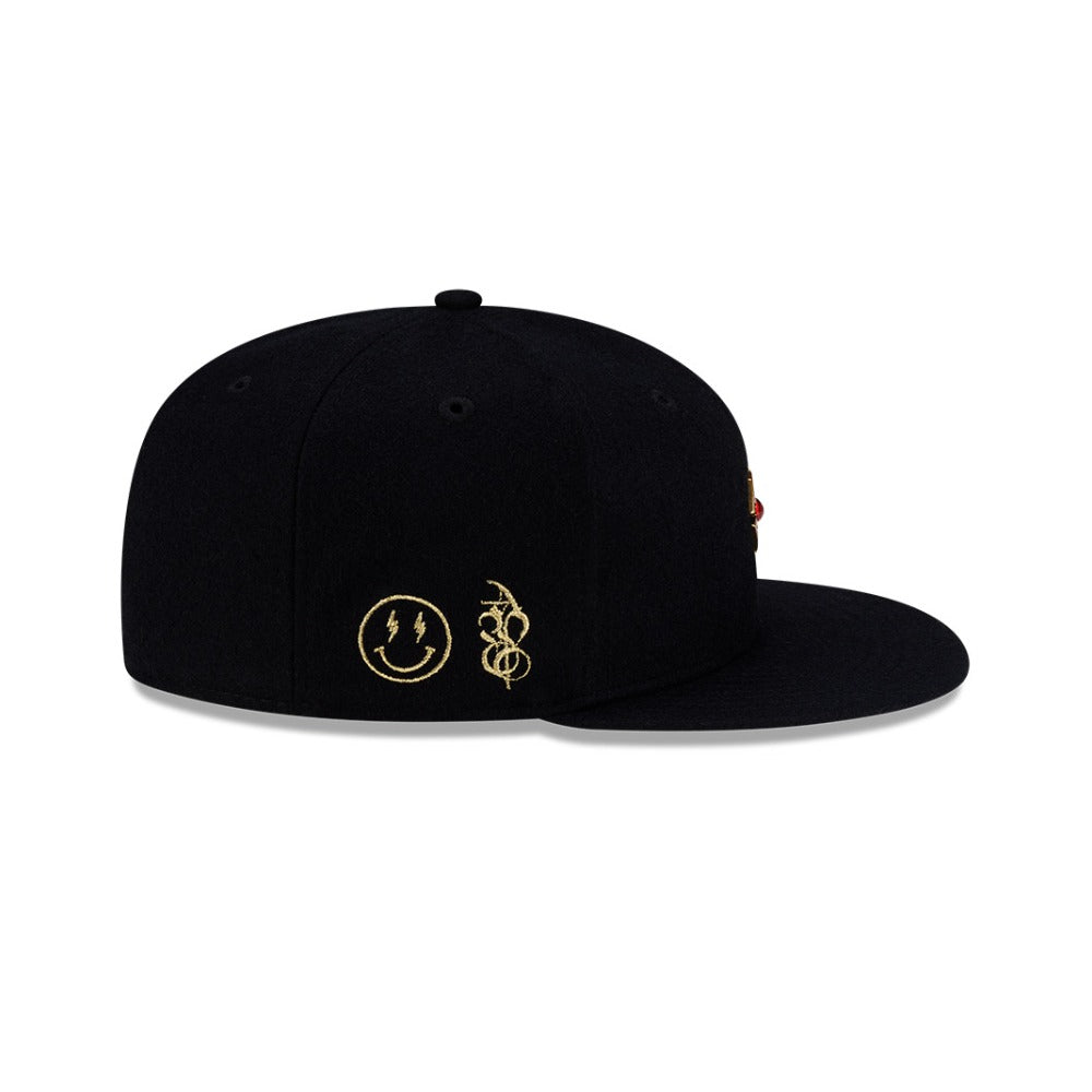 หมวกแก๊ป New Era รุ่น J Balvin X Ryan Castro Black 59Fifty Cap