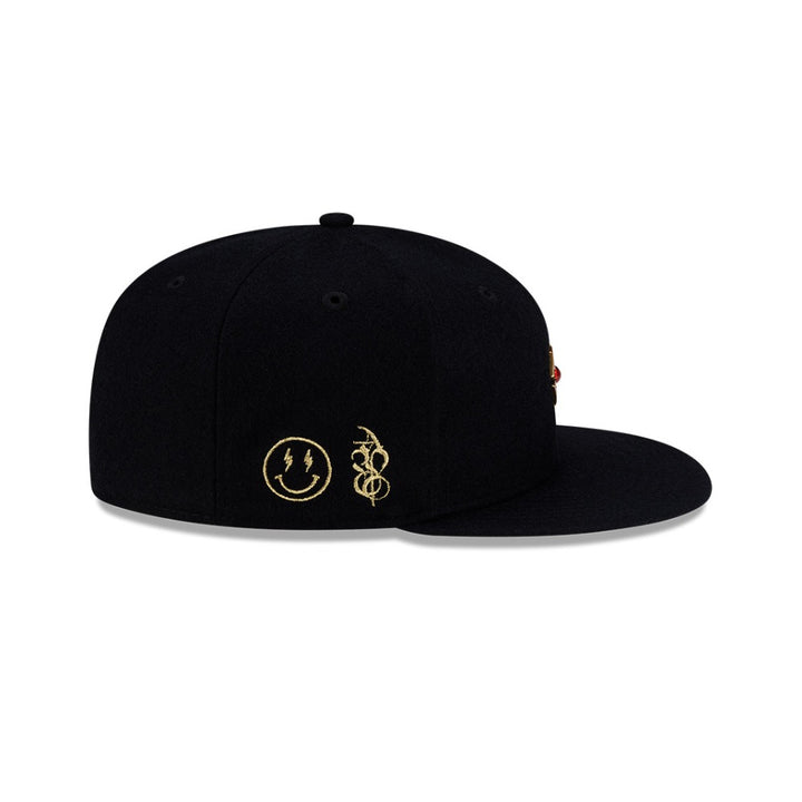 หมวกแก๊ป New Era รุ่น J Balvin X Ryan Castro Black 59Fifty Cap