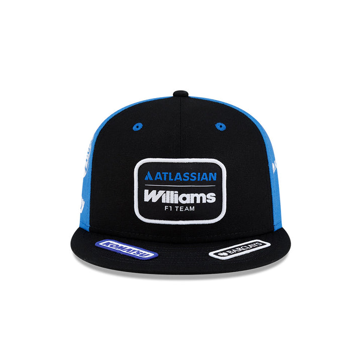 หมวกแก๊ป New Era รุ่น Atlassian Williams F1 Team Vegas Race Black 59Fifty Cap